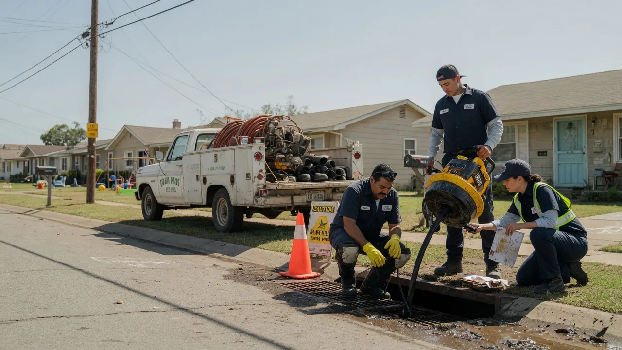 Drain Cleaning in Long Branch, TX near me